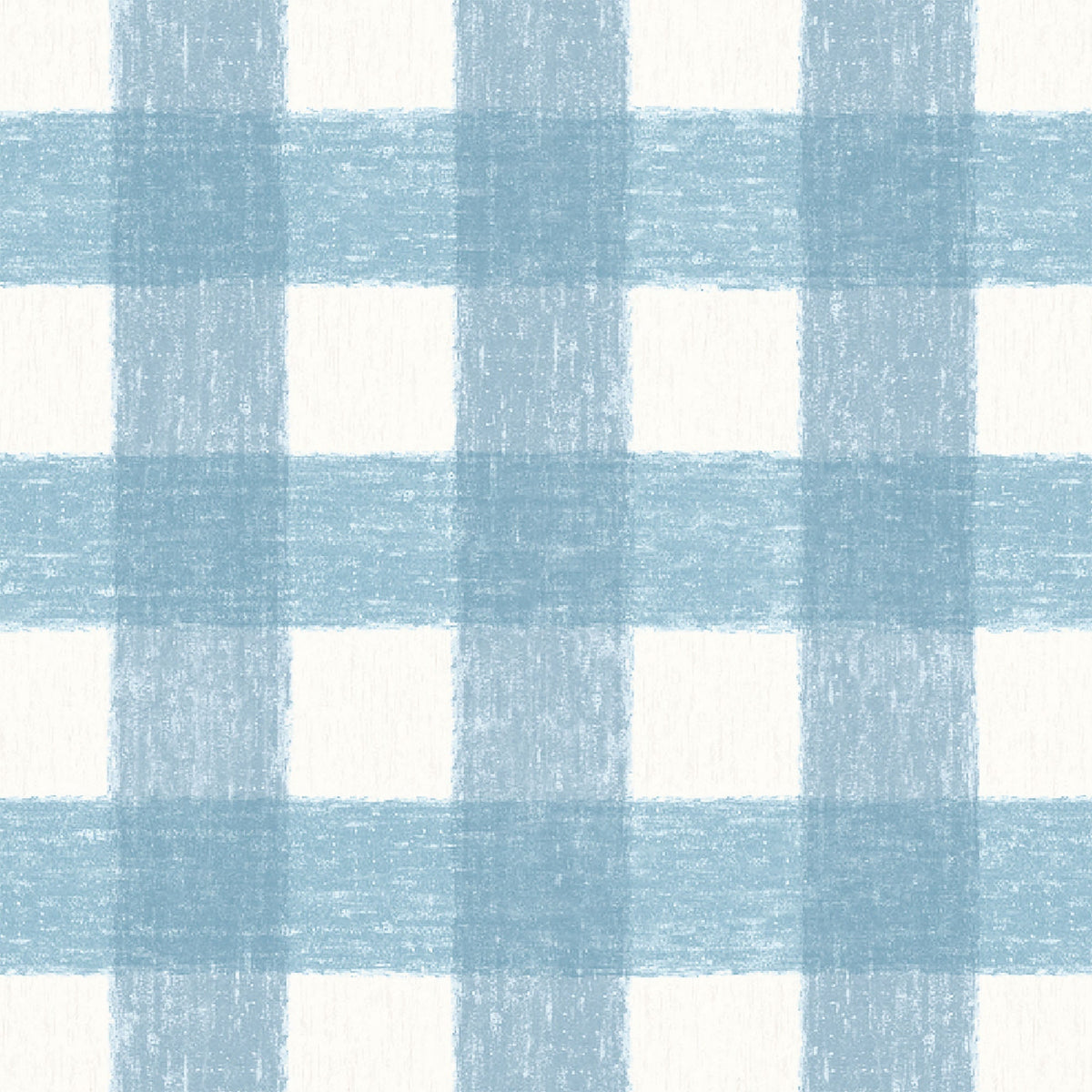 Vichy Check Sky Blue wallpaper by Woodchip & Magnolia