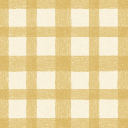 Buffalo Plaid Amber wallpaper by Woodchip & Magnolia