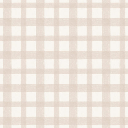 Buffalo Plaid Cashmere Linen Fabric