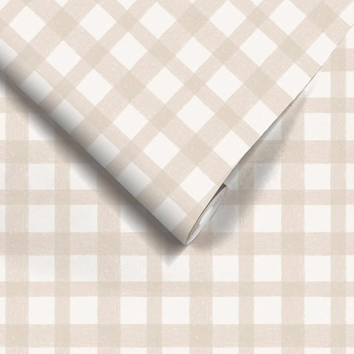 Buffalo Plaid Cashmere wallpaper by Woodchip & Magnolia