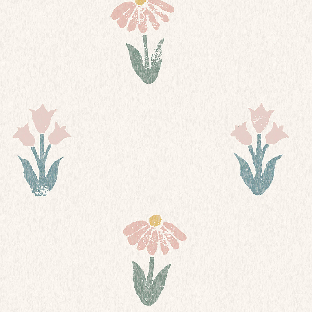 Lydia Old Rose Wallpaper