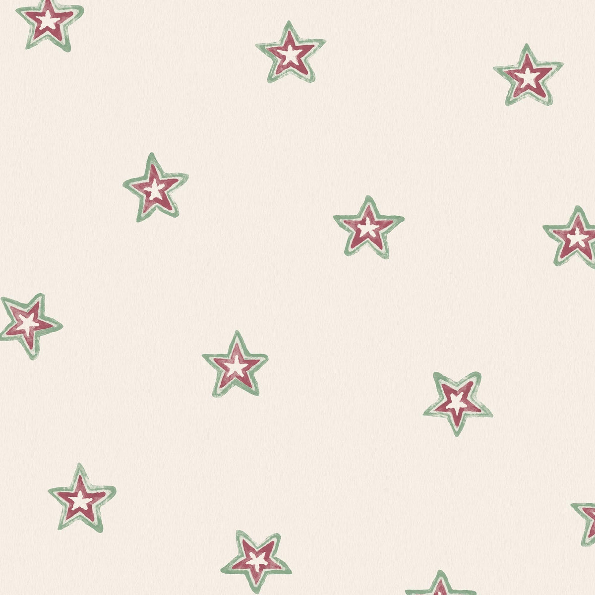 Cosmic Ruby Linen Fabric