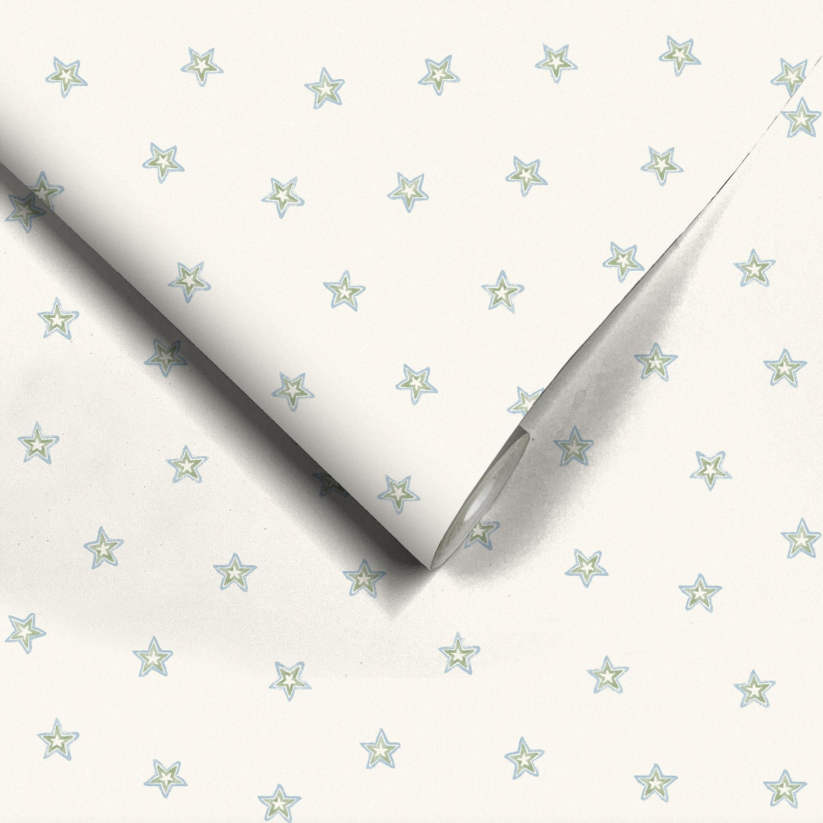 Cosmic Blue/Green wallpaper by Woodchip & Magnolia