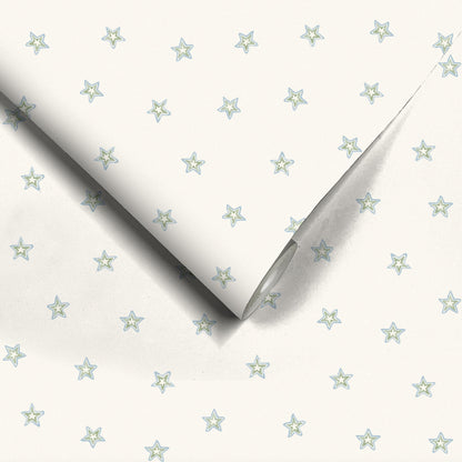 Cosmic Blue/Green wallpaper by Woodchip & Magnolia
