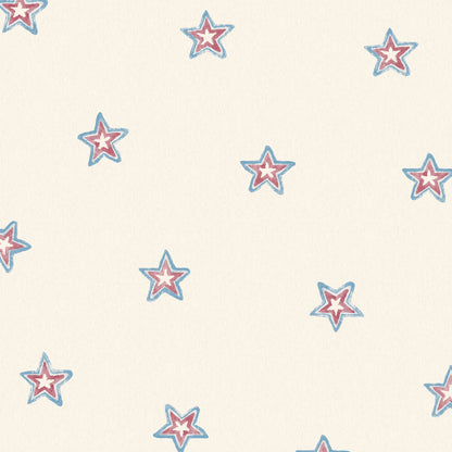 Cosmic Blue/Red wallpaper by Woodchip & Magnolia