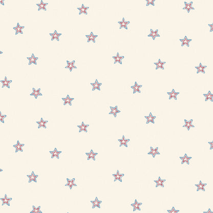 Cosmic Blue/Red wallpaper by Woodchip & Magnolia
