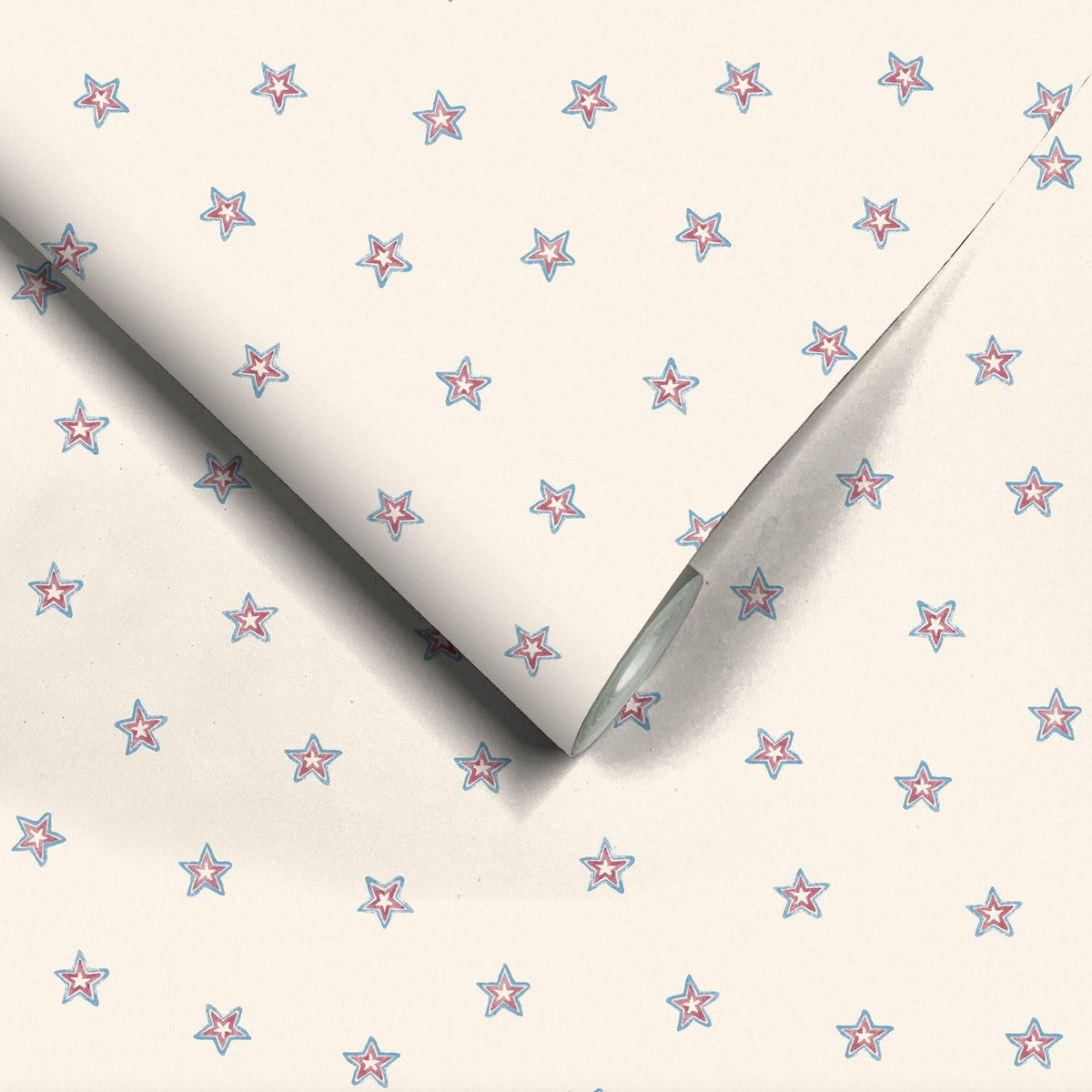 Cosmic Blue/Red wallpaper by Woodchip & Magnolia