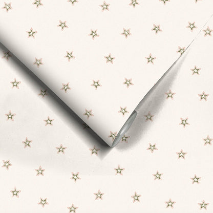 Cosmic Olive/Blush wallpaper by Woodchip & Magnolia