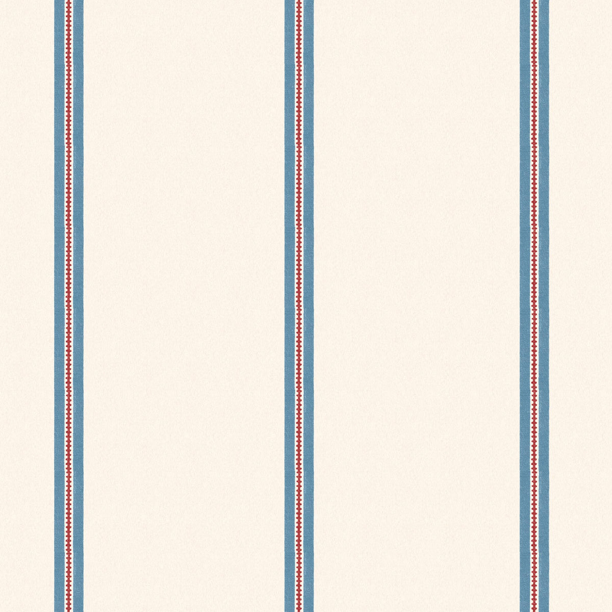 Ziggy Stripe Harbour Blue wallpaper by Woodchip & Magnolia