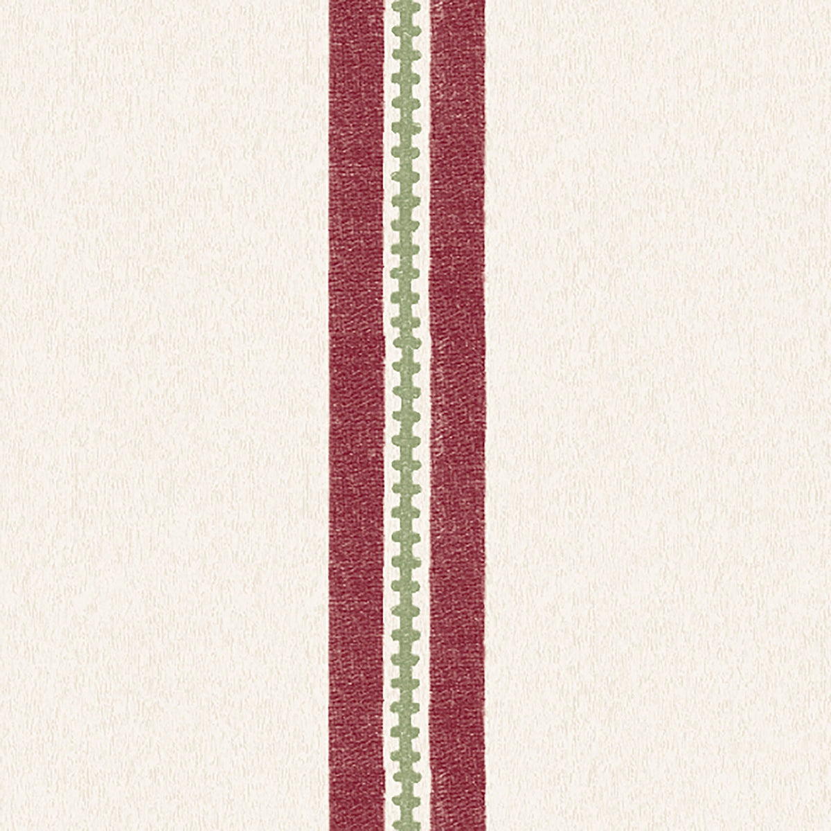 Ziggy Stripe Scarlet wallpaper by Woodchip & Magnolia