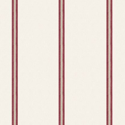 Ziggy Stripe Scarlet wallpaper by Woodchip & Magnolia