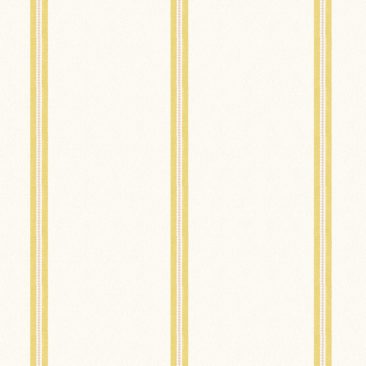 Ziggy Stripe Sunshine Yellow wallpaper by Woodchip & Magnolia
