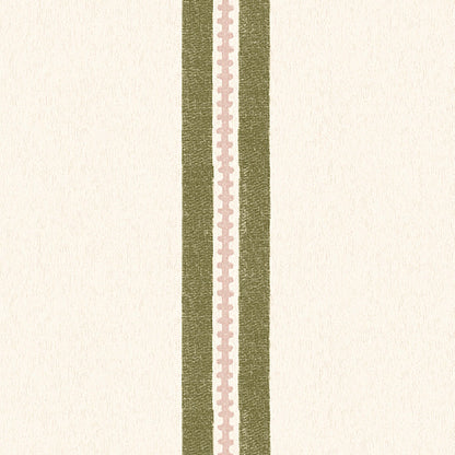 Ziggy Stripe Botonist Linen Fabric