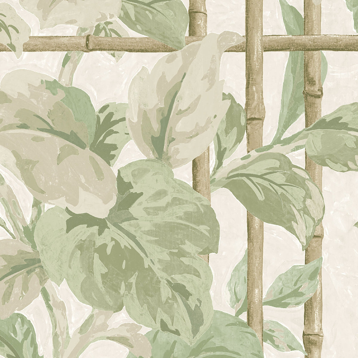 Verdant Trellis Laurel Velvet Fabric