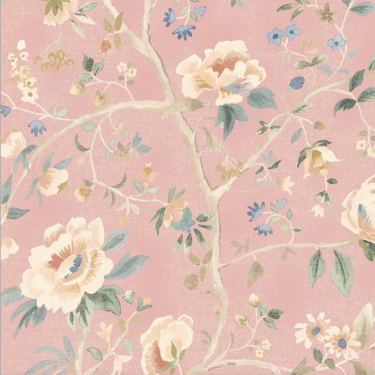 Peonia Rose Wallpaper