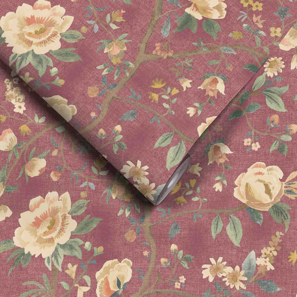 Peonia Ruby Wallpaper