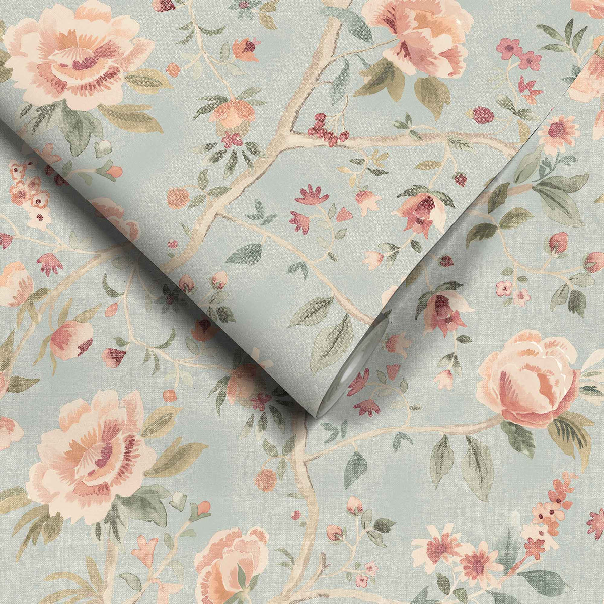 Peonia Duckegg Wallpaper