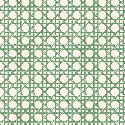 Rattan Evergreen Wallpaper
