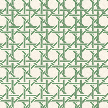 Rattan Evergreen Wallpaper