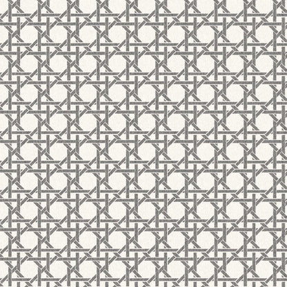 Rattan Mono Wallpaper