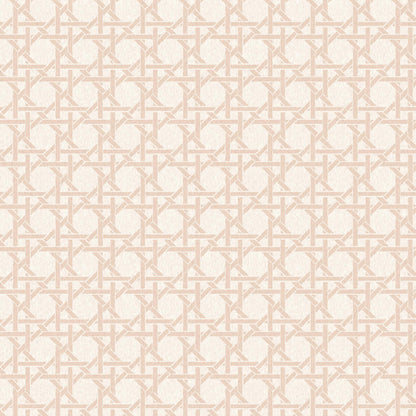 Rattan Soft Apricot Wallpaper