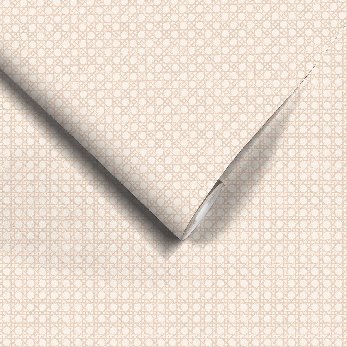 Rattan Soft Apricot Wallpaper