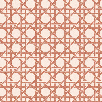 Rattan Rust Wallpaper