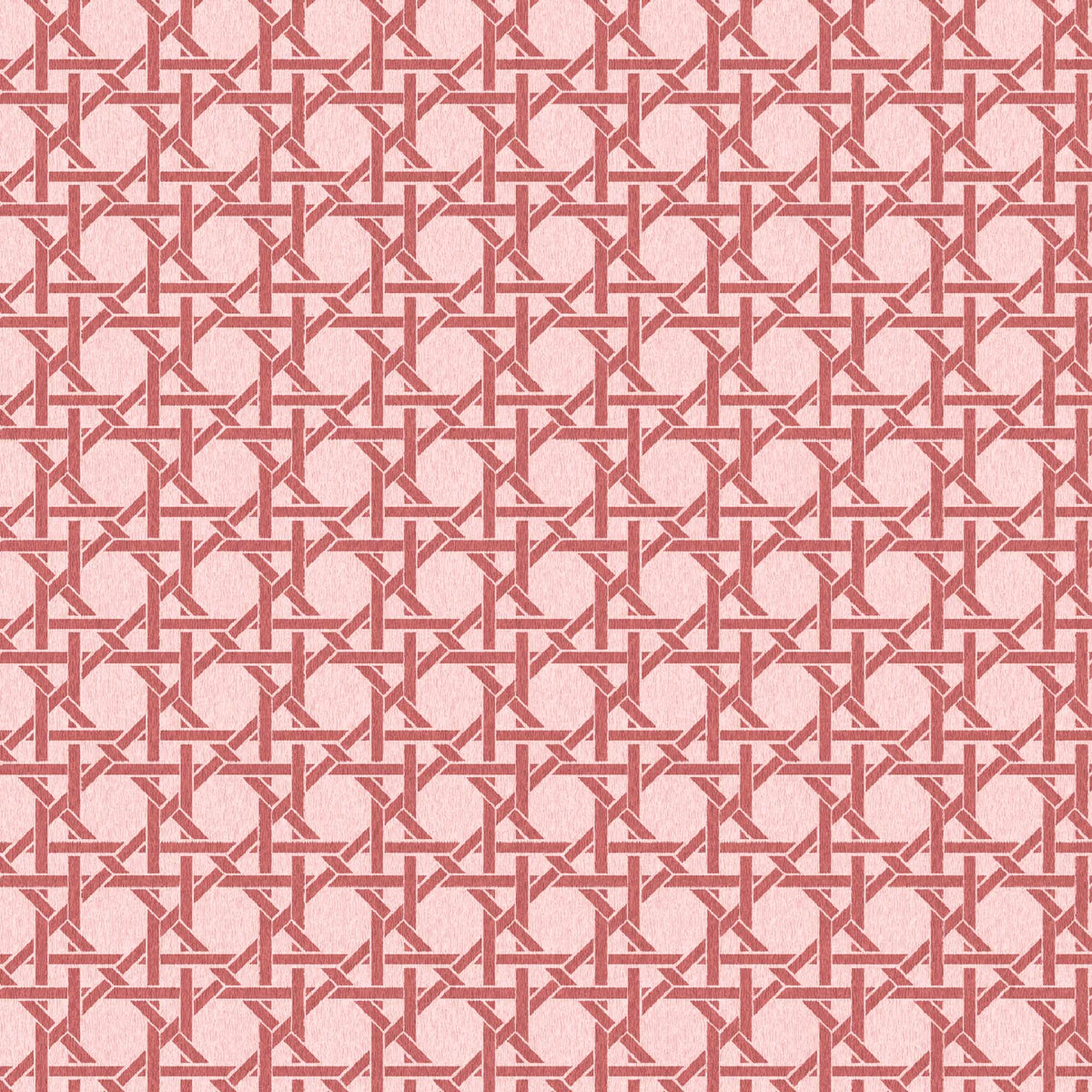 Rattan Rose Red Wallpaper