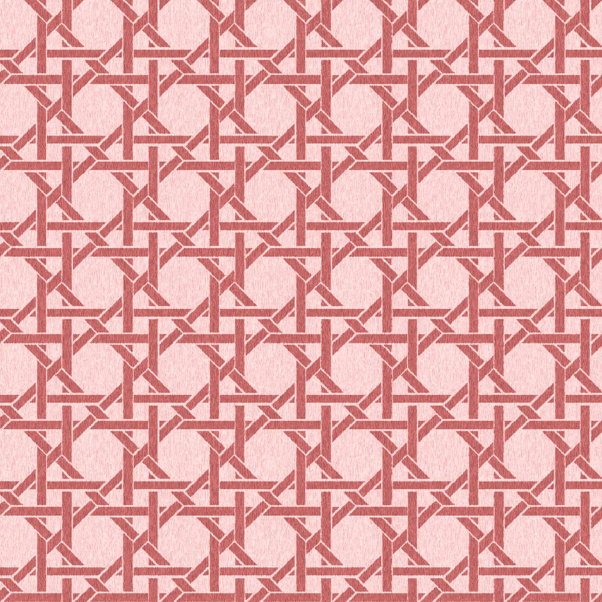 Rattan Rose Red Wallpaper