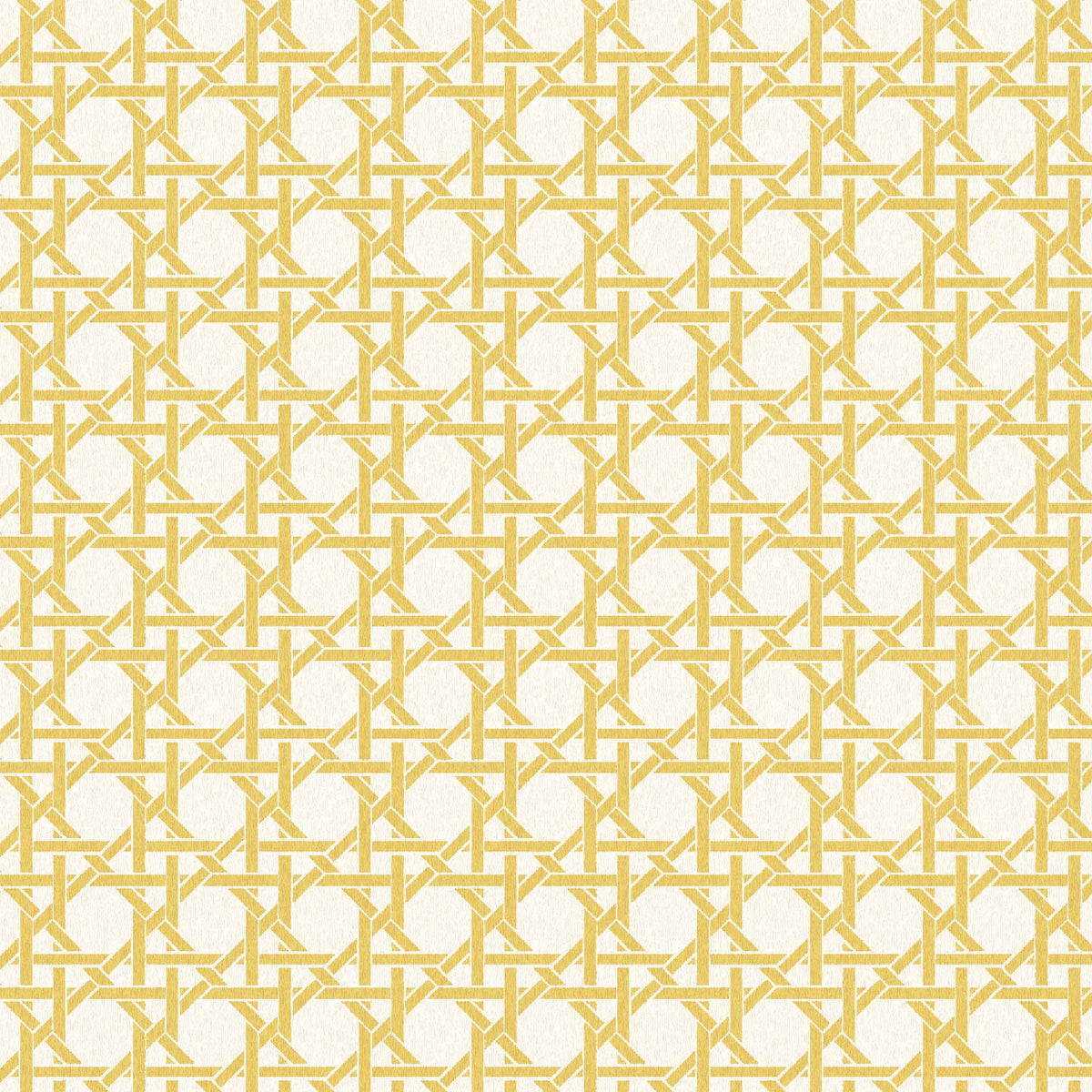 Rattan Golden Yellow Wallpaper