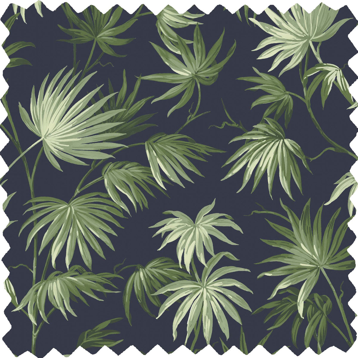 Va Va Frome Noir Green Velvet Fabric
