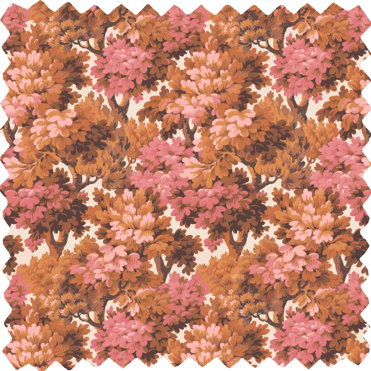 Broadhead Forest Russett Linen Fabric