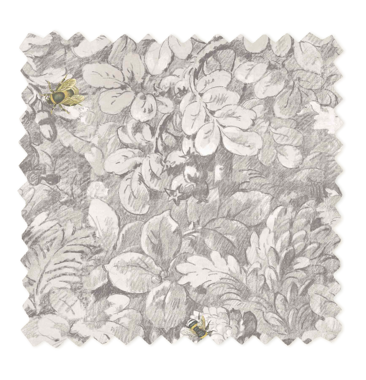 Busy Bee Velvet Fabric