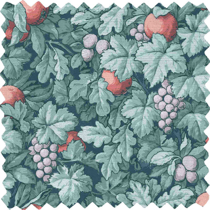 Turton Peacock Linen Fabric