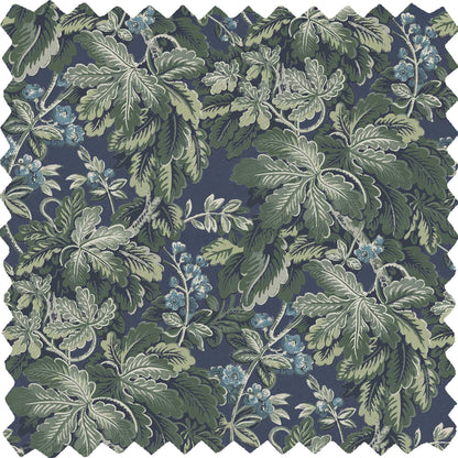 Avar Reservoir Blue Velvet Fabric