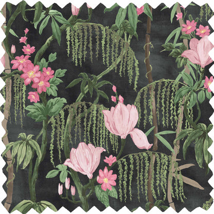 Pierre Noir Velvet Fabric