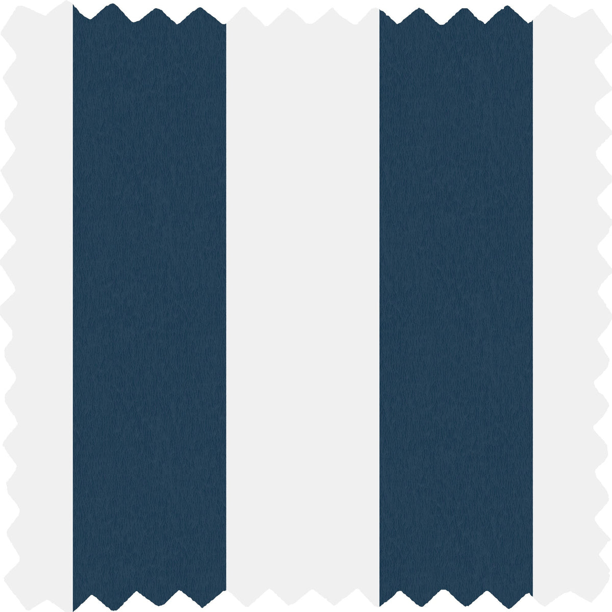 Awning Stripe Navy/White Linen Fabric