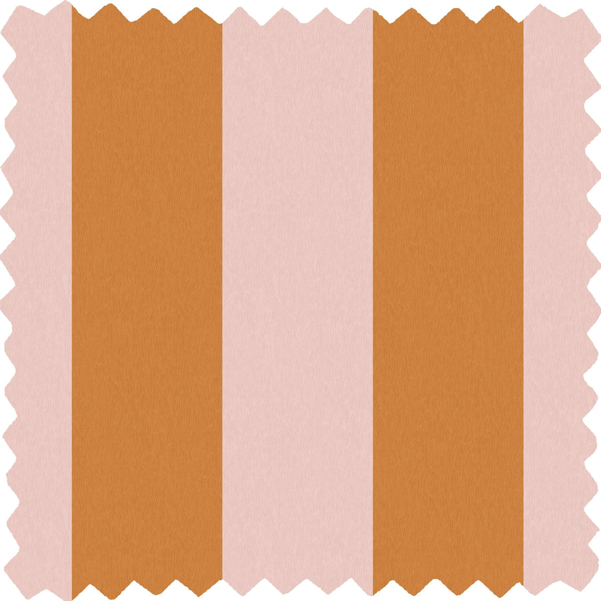 Awning Stripe Pink Cloud/Gorse Linen Fabric