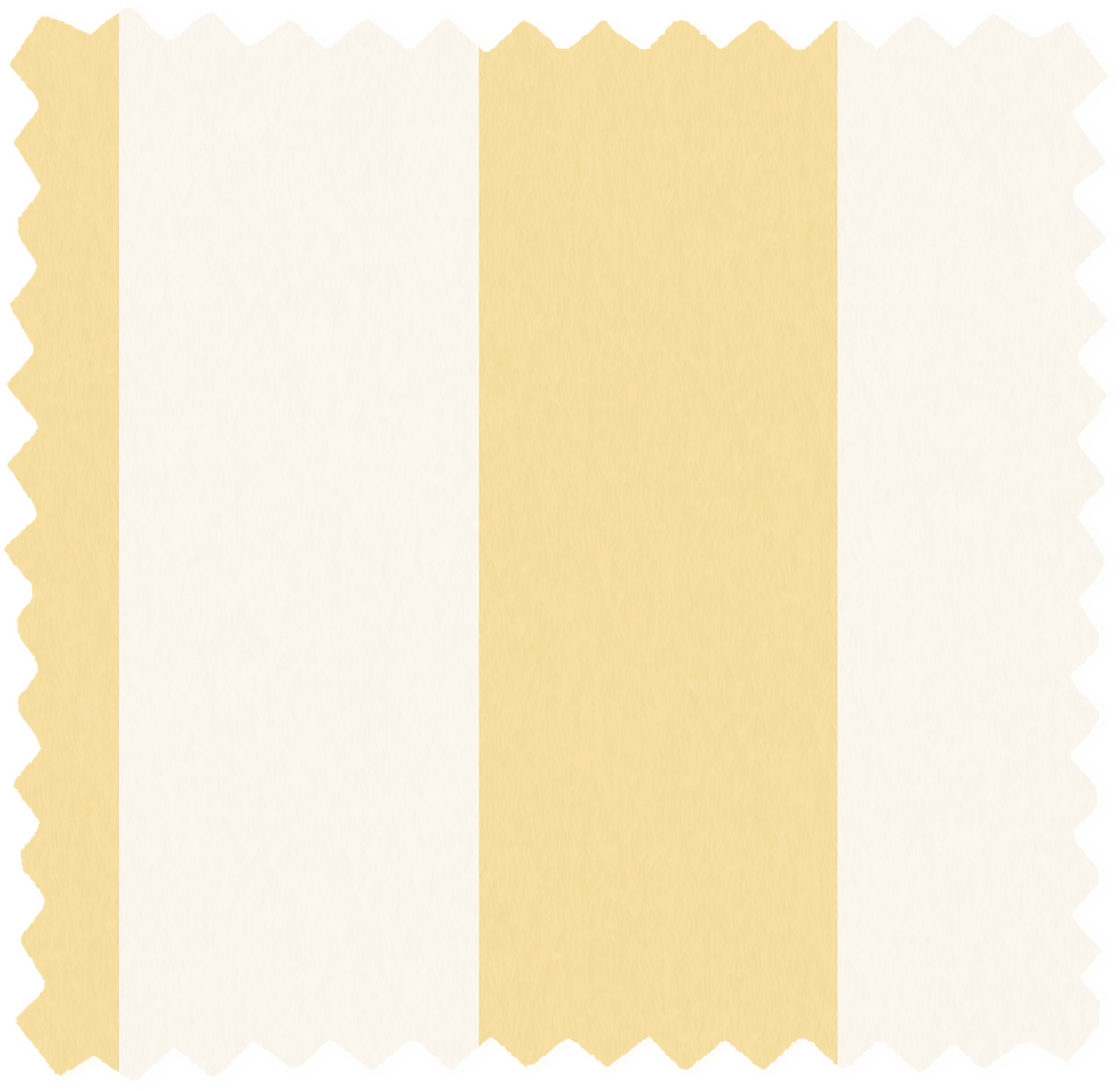 Awning Stripe Mellow Yellow Linen Fabric