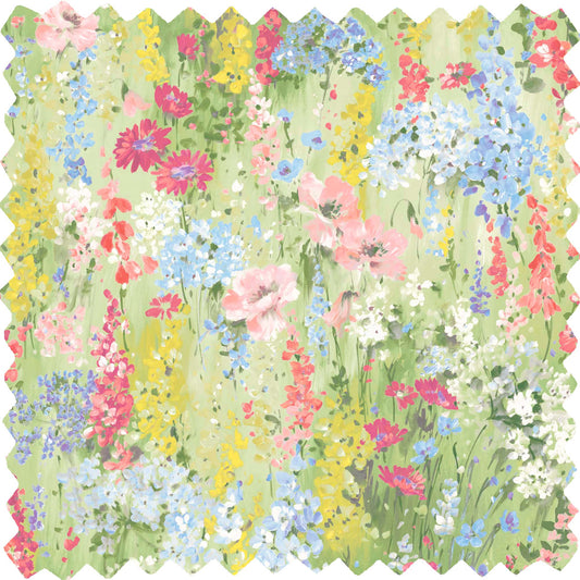 Wilderness Apple Linen Fabric
