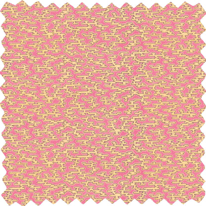 Rubigo Rhubarb Pink Velvet Fabric