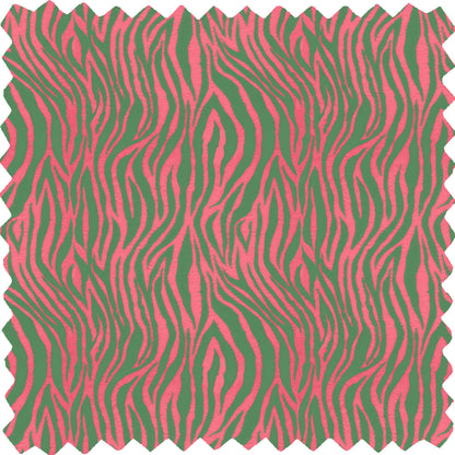 Zebbie Hot Pink Linen Fabric