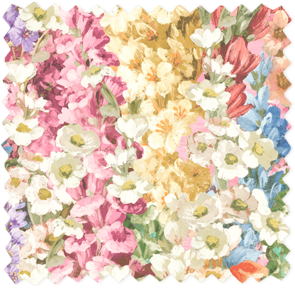 Alcea Summer Velvet Fabric