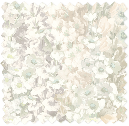Alcea Grey Mist Linen Fabric