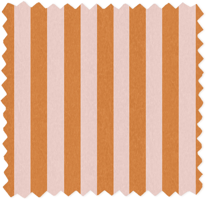 Jockey Stripe Pink/Gorse Linen Fabric
