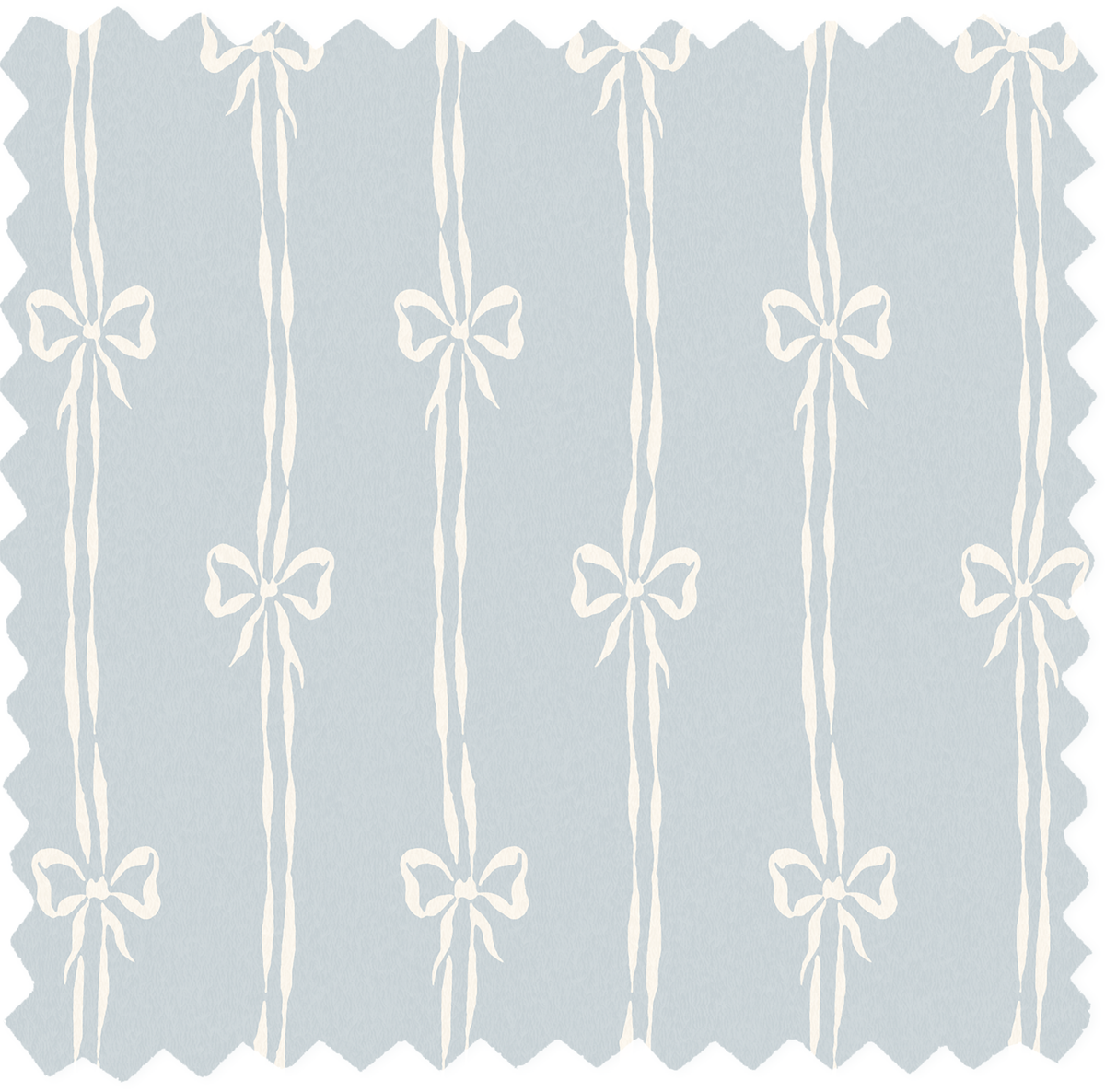 Bow Peep Dusky Blue Linen Fabric