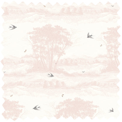 Zephyr Blush Linen Fabric