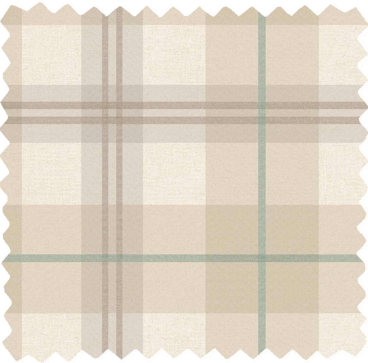 Tartanowski Oat Latte Linen Fabric