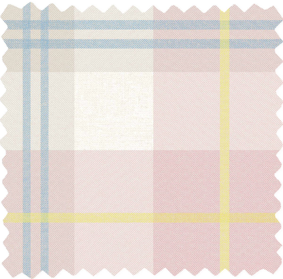 Tartanowski Taffy Pink Linen Fabric