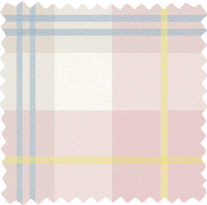 Tartanowski Taffy Pink Linen Fabric
